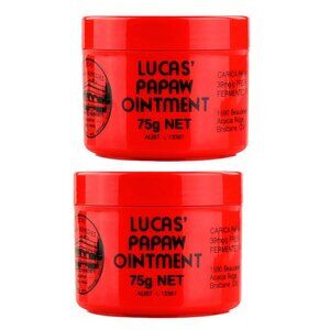 Lucas Papaw Ointment (75g Pack of Two)- US SELLER